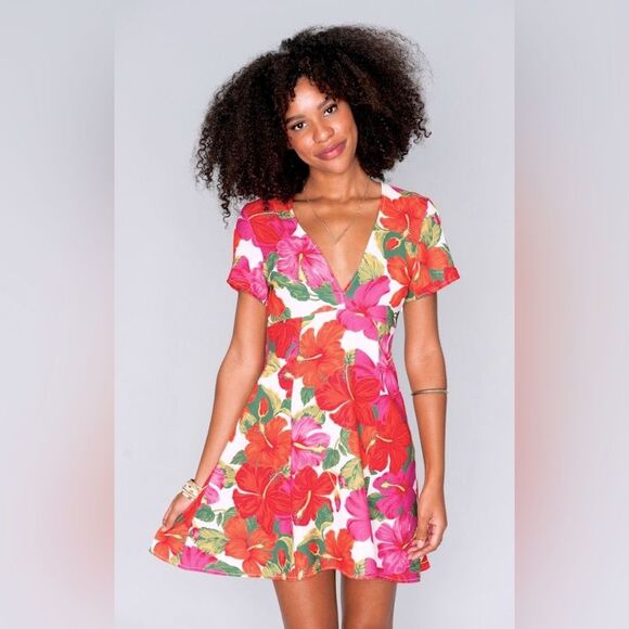 Show Me Your Mumu SMYM Ibiza Mini Dress in Bahama Mama size XS - Picture 1 of 9